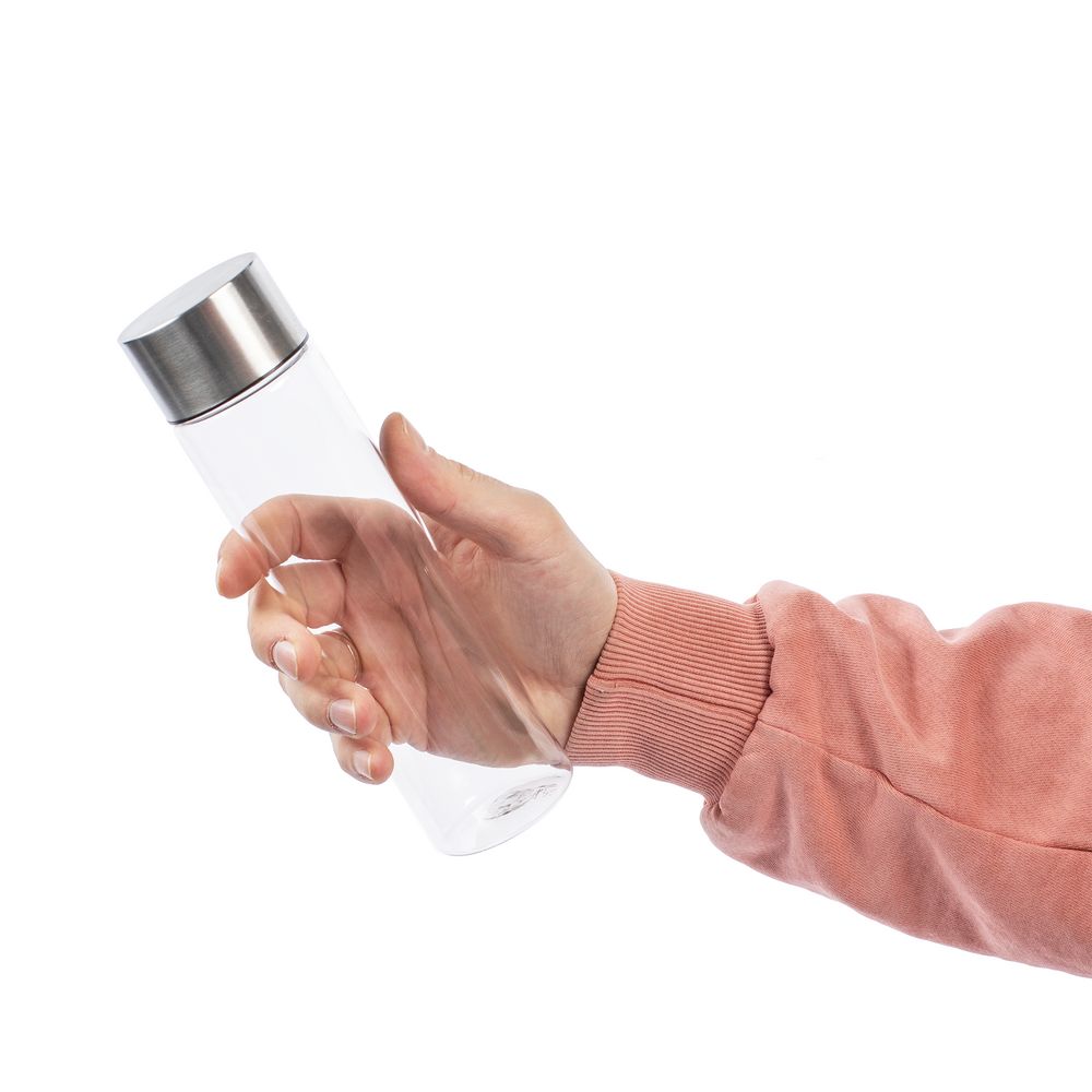 Бутылка для воды Misty, прозрачная — изображение 4