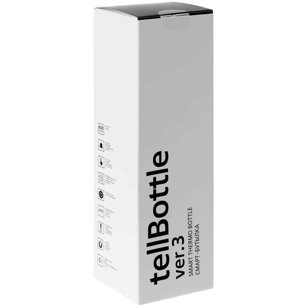 Умная термобутылка tellBottle ver. 3, черная — изображение 11