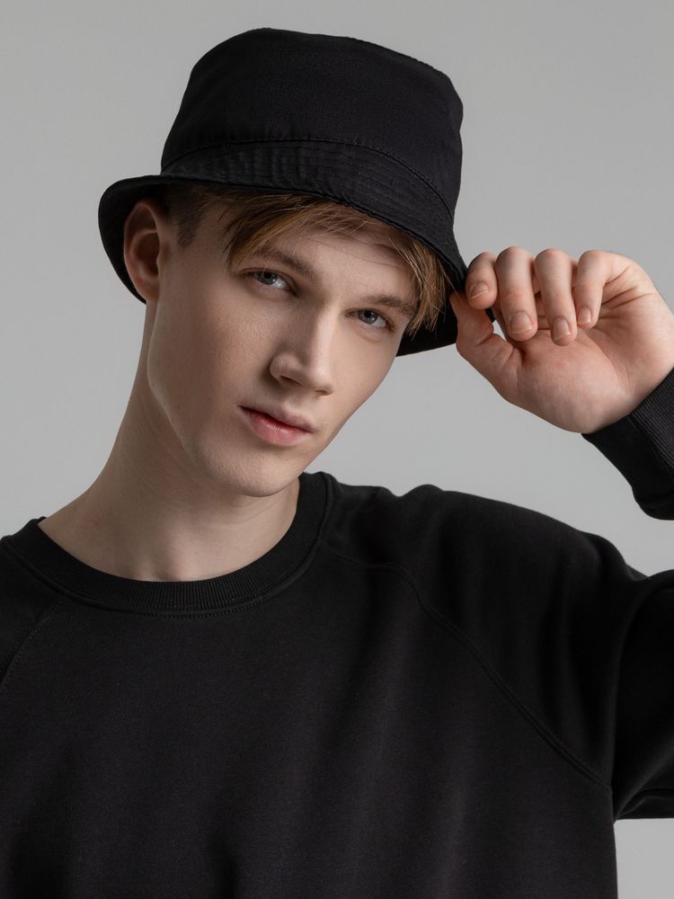 Панама Sunshade, черная — изображение 6