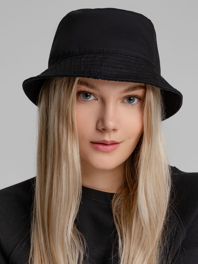 Панама Sunshade, черная — изображение 5