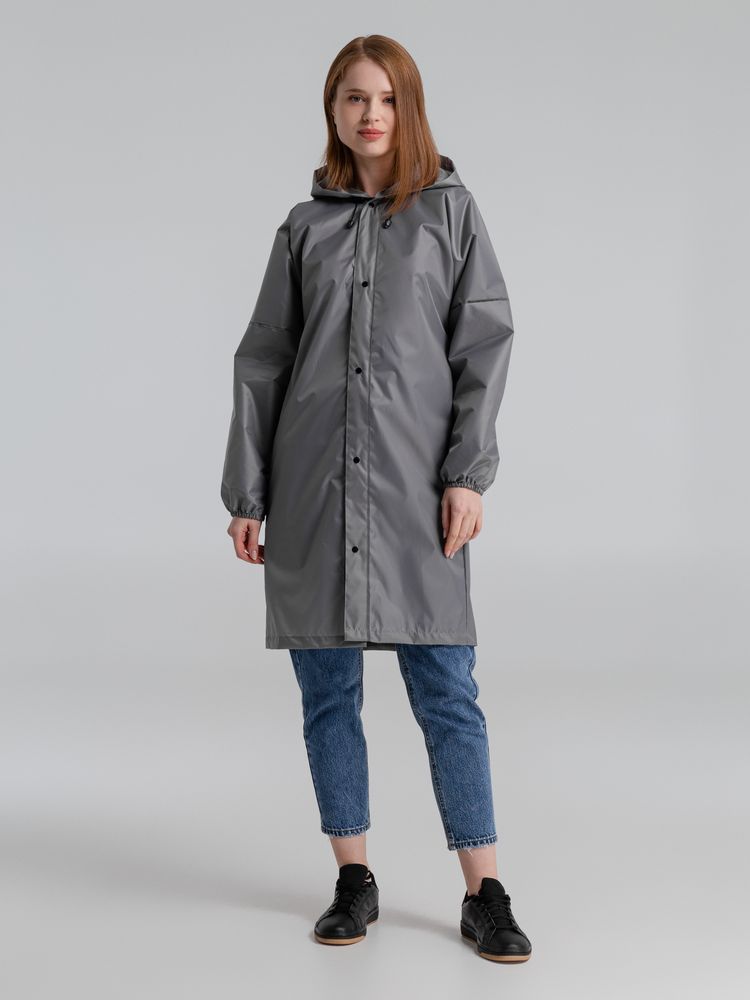 Дождевик со светоотражающими элементами Rainman Blink, серый — изображение 9