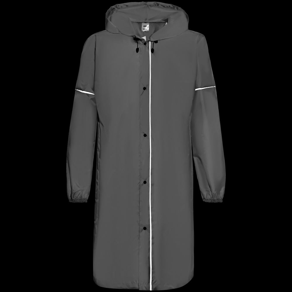 Дождевик со светоотражающими элементами Rainman Blink, серый — изображение 5
