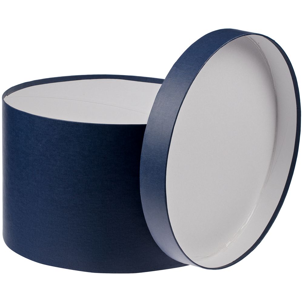 Коробка круглая Hatte, синяя — изображение 3