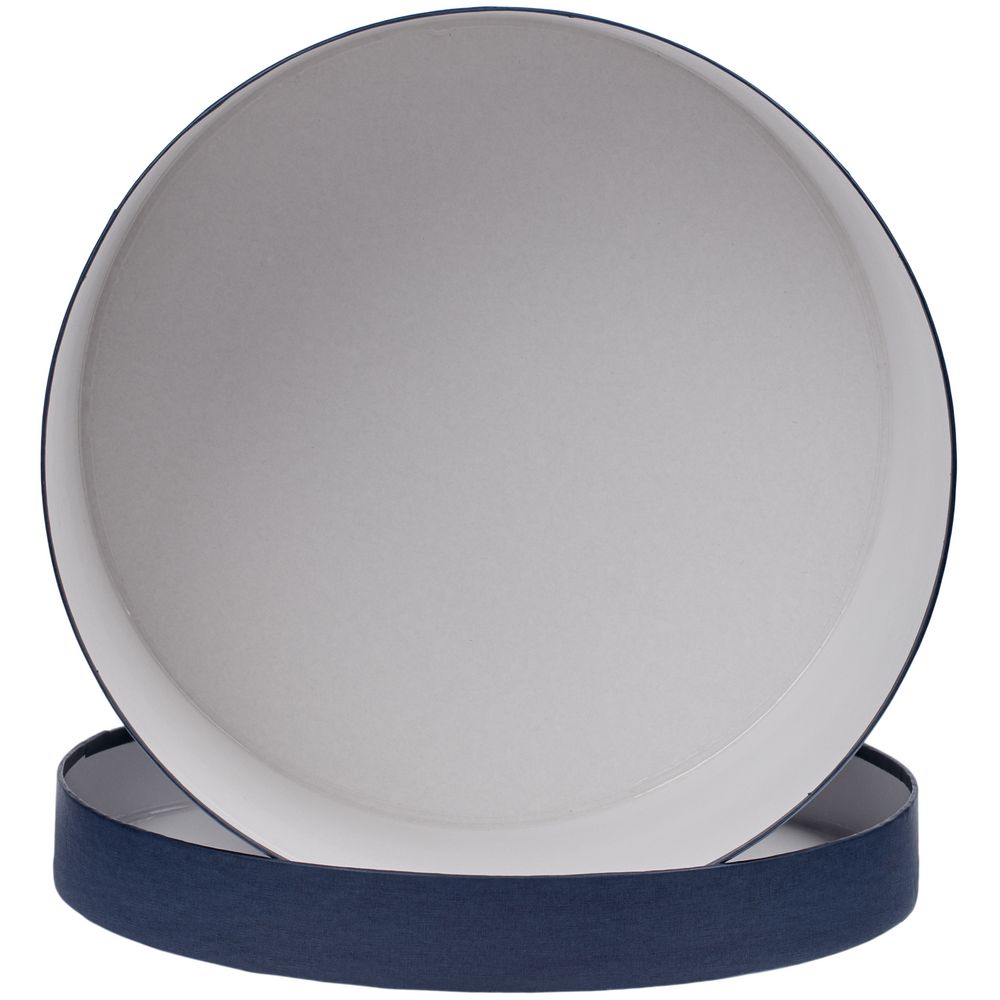 Коробка круглая Hatte, синяя — изображение 4