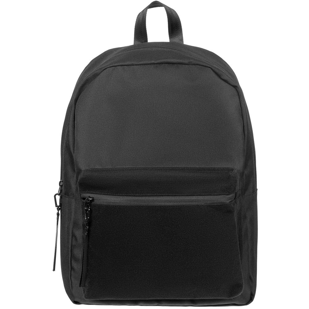 Рюкзак Patch Catcher с карманом из липучки, черный — изображение 4