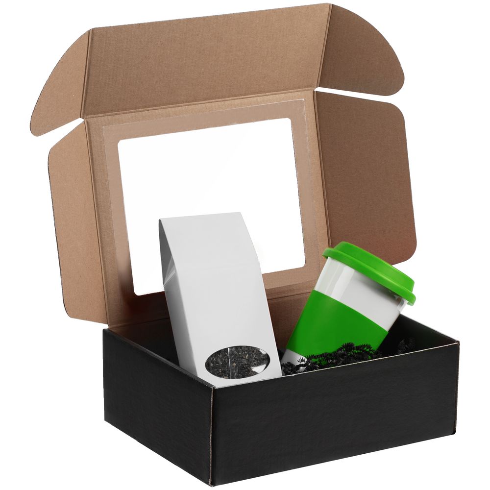 Набор «Чайная пауза», зеленый с белым — изображение 4