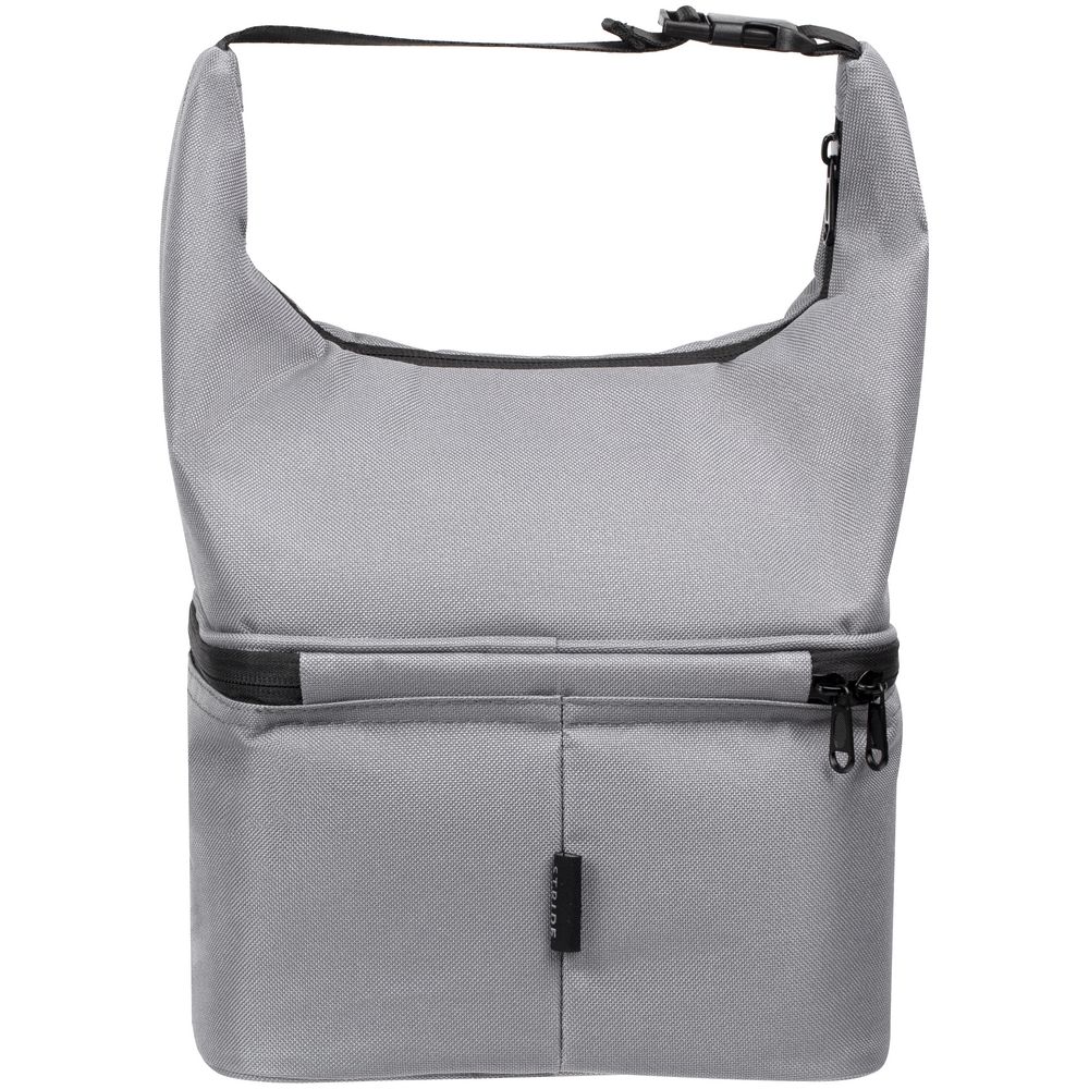 Термосумка с ланчбоксом Smakk, серая — изображение 5