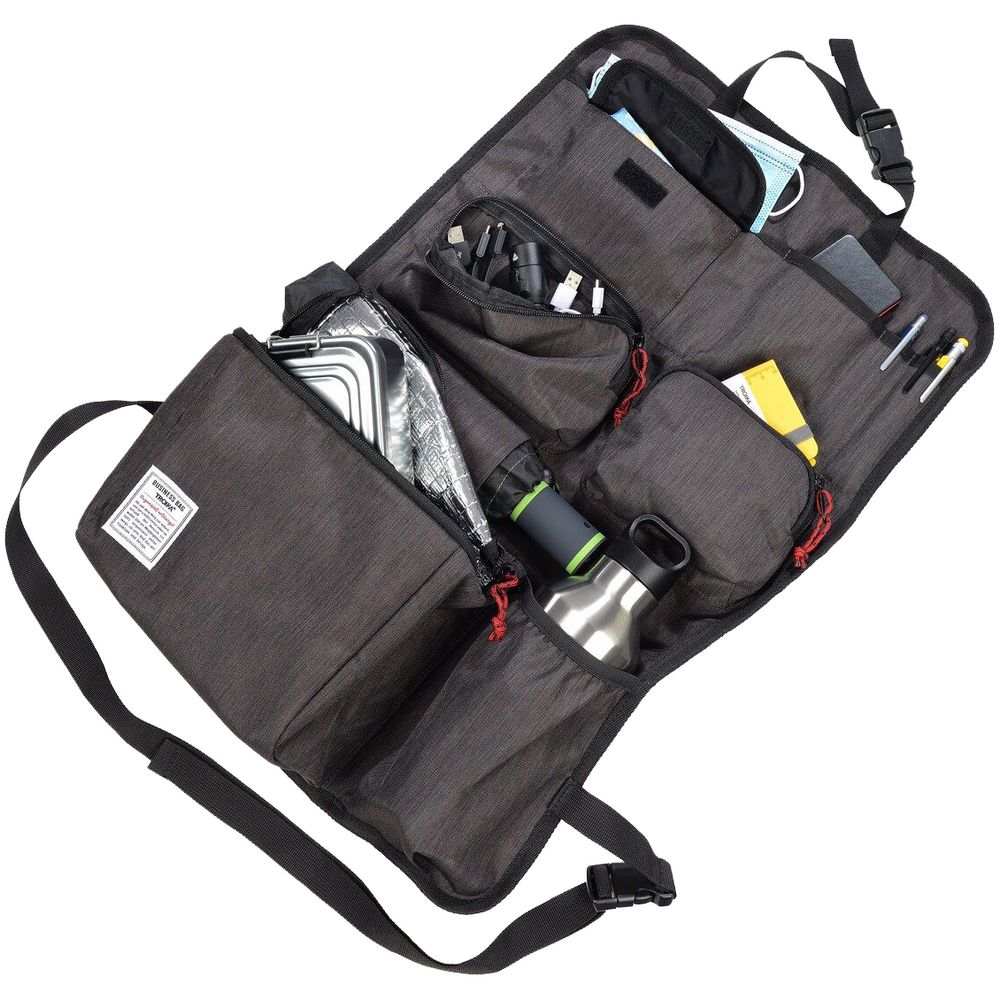 Органайзер на спинку сиденья Business Car Organizer, серый — изображение 3