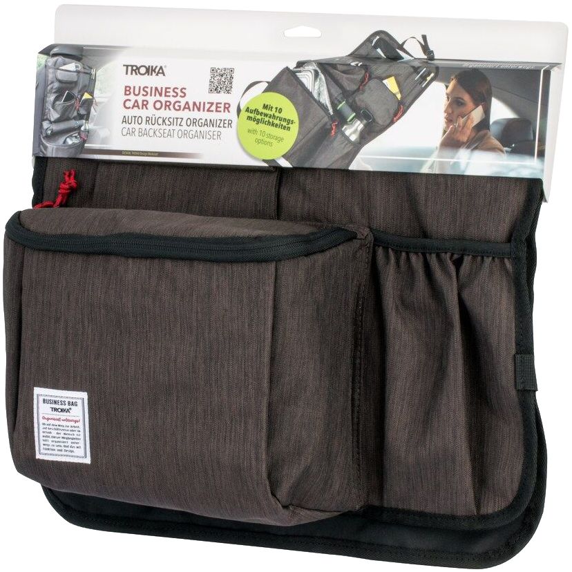 Органайзер на спинку сиденья Business Car Organizer, серый — изображение 4