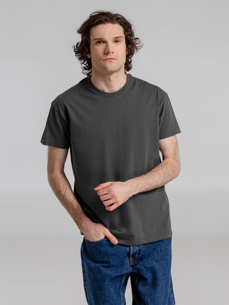 Футболка Imperial 190, темно-серая — изображение 5