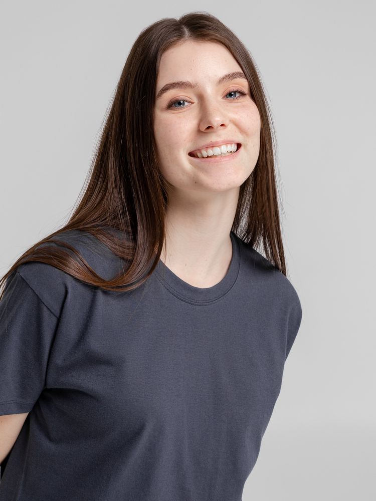 Футболка Imperial 190, темно-серая (графит) — изображение 12