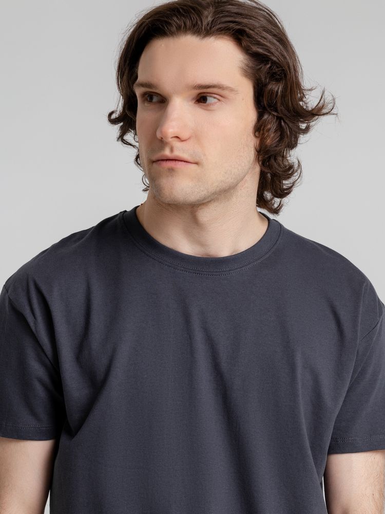 Футболка Imperial 190, темно-серая (графит) — изображение 8