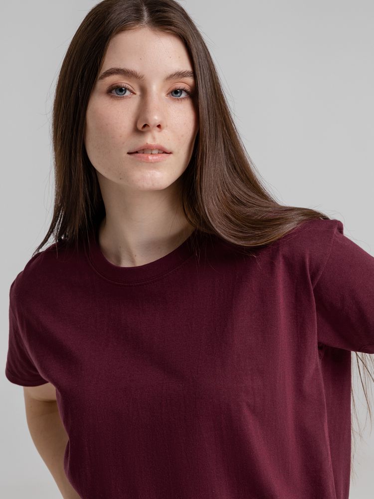 Футболка Imperial 190, бордовая — изображение 12