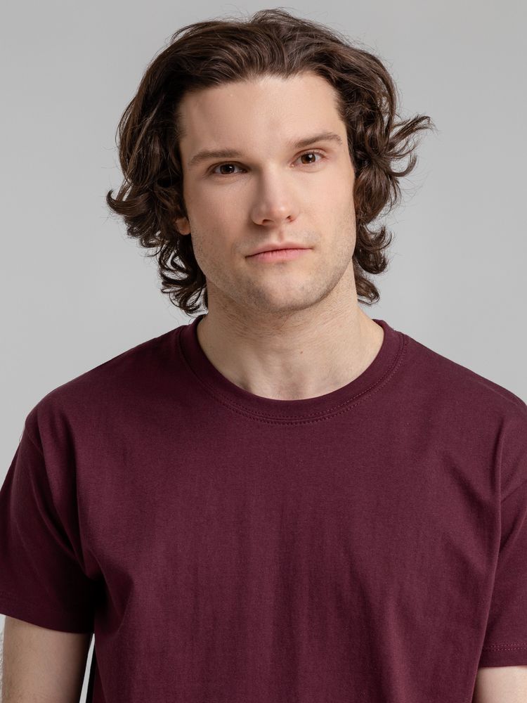 Футболка Imperial 190, бордовая — изображение 8