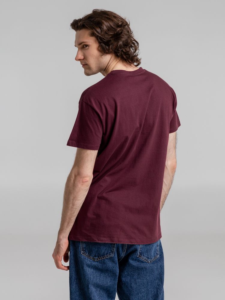 Футболка Imperial 190, бордовая — изображение 7
