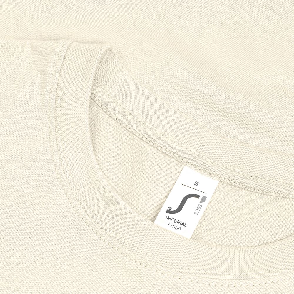 Футболка Imperial 190, светло-бежевая — изображение 4