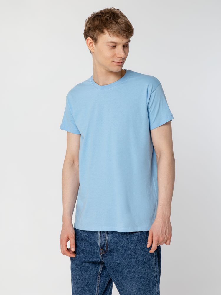Футболка унисекс Regent 150, голубая — изображение 10