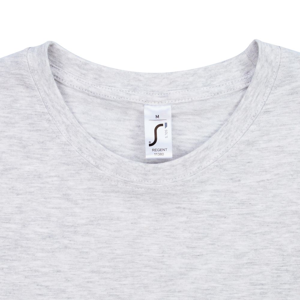Футболка унисекс Regent 150, светло-серый меланж — изображение 4