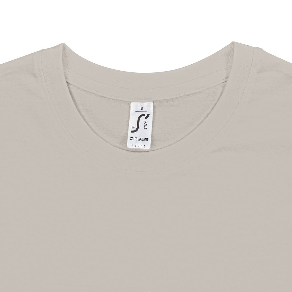 Футболка унисекс Regent 150, светло-серая — изображение 4