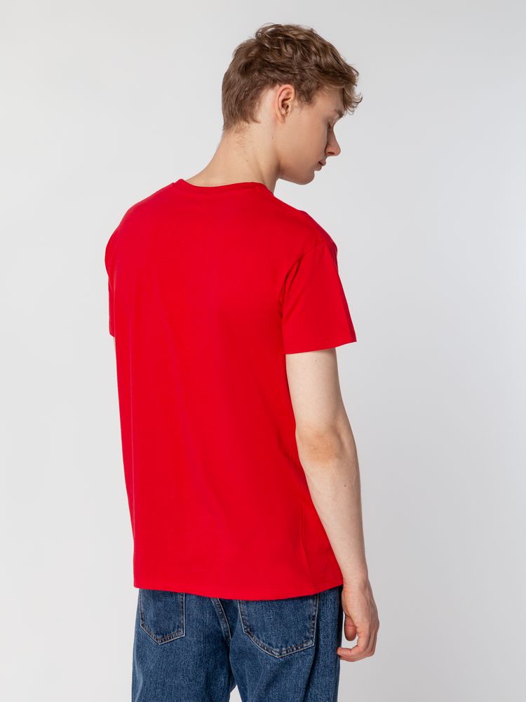 Футболка унисекс Regent 150, ярко-розовая (фуксия) — изображение 11