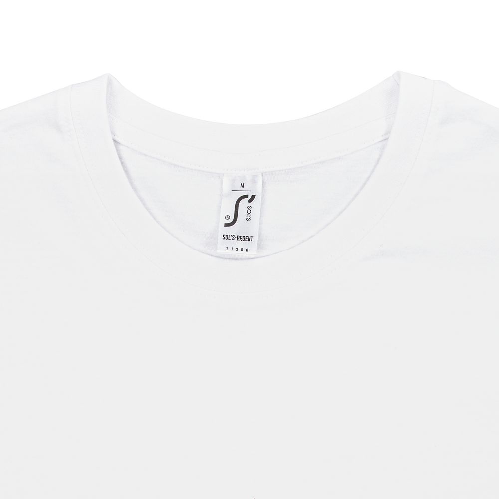 Футболка унисекс Regent 150, белая — изображение 4