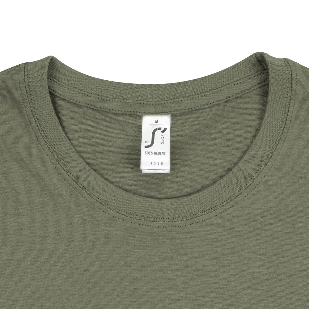 Футболка унисекс Regent 150, хаки — изображение 4