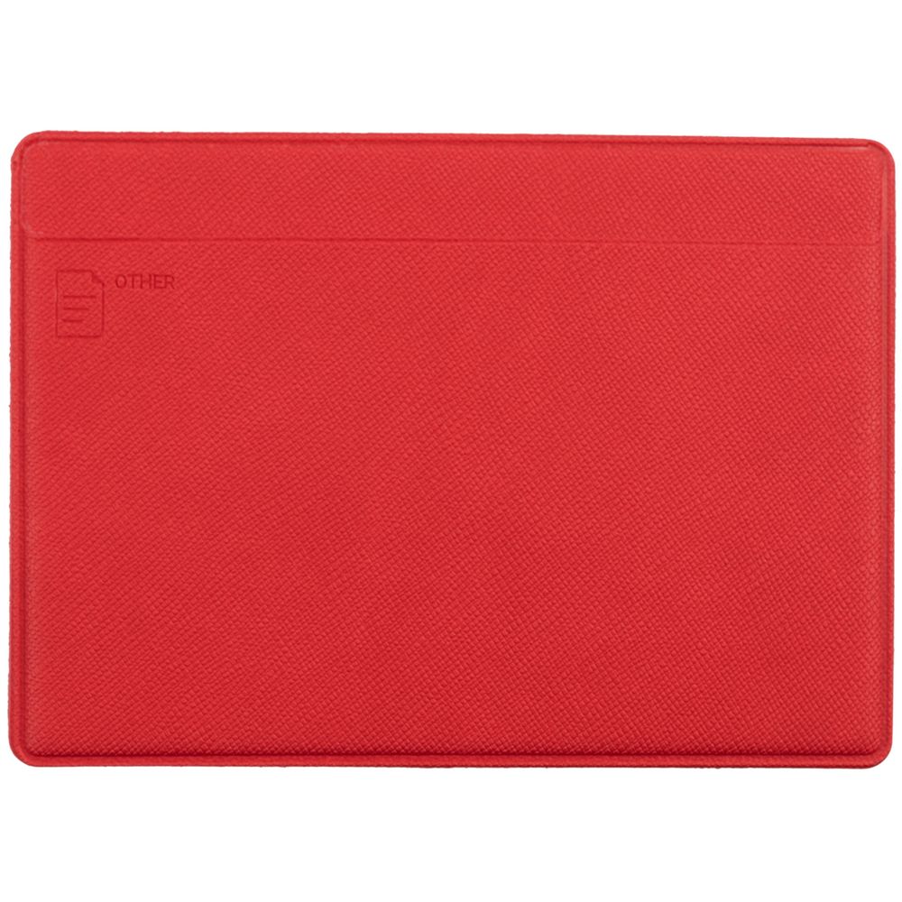 Обложка для автодокументов Devon Light, красная — изображение 3