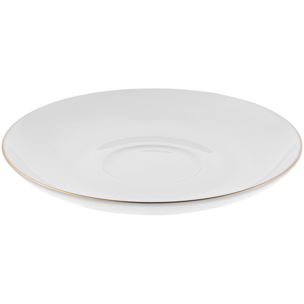 Набор на 2 персоны Select, белый с золотистой отводкой — изображение 9