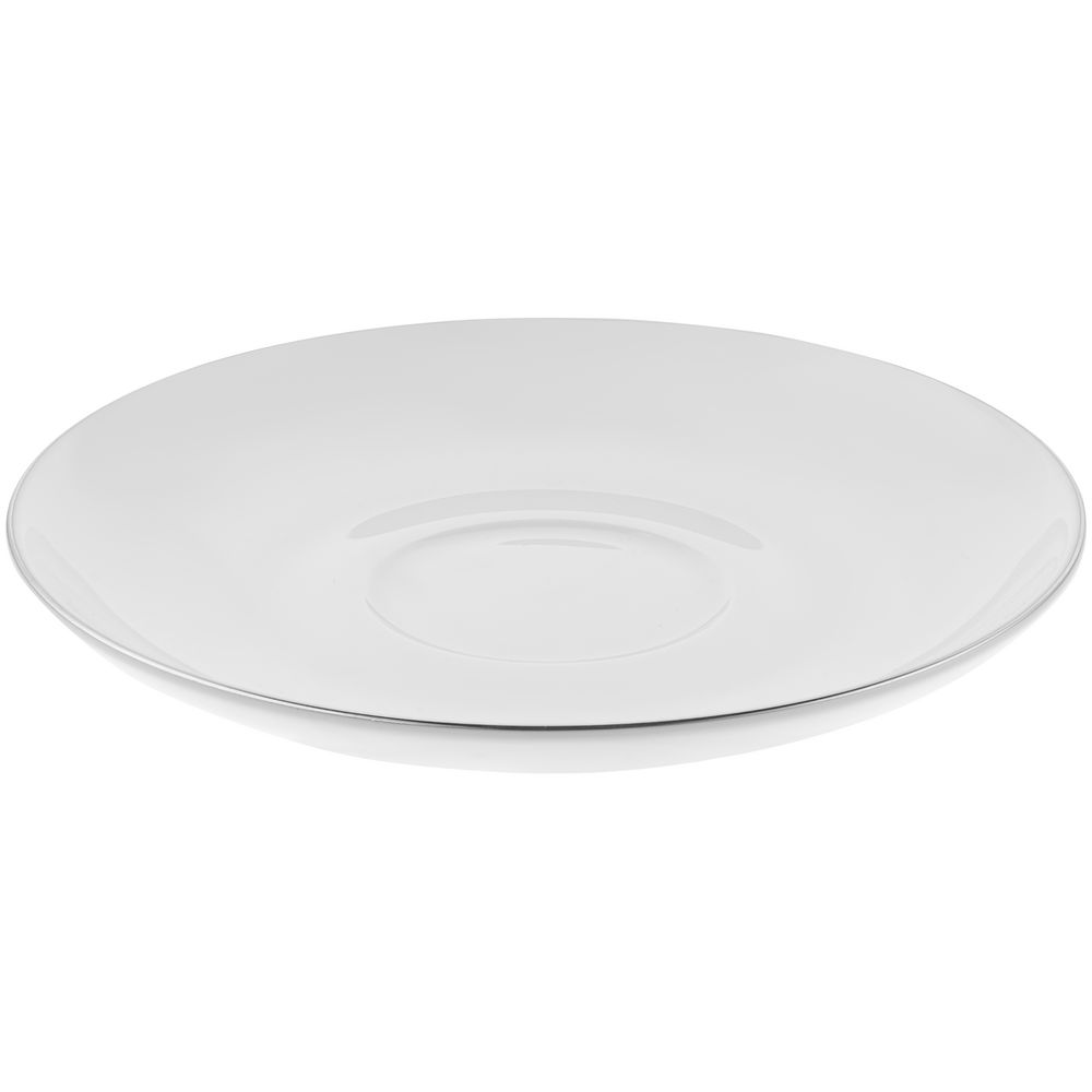 Набор на 2 персоны Select, белый с серебристой отводкой — изображение 9