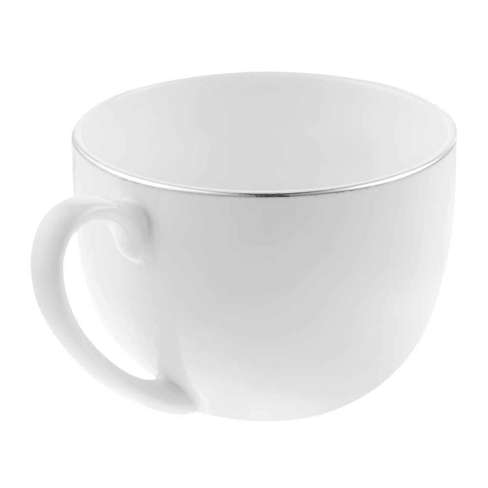 Набор на 2 персоны Select, белый с серебристой отводкой — изображение 7