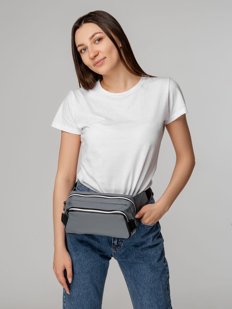 Поясная сумка Tabby, серая — изображение 13