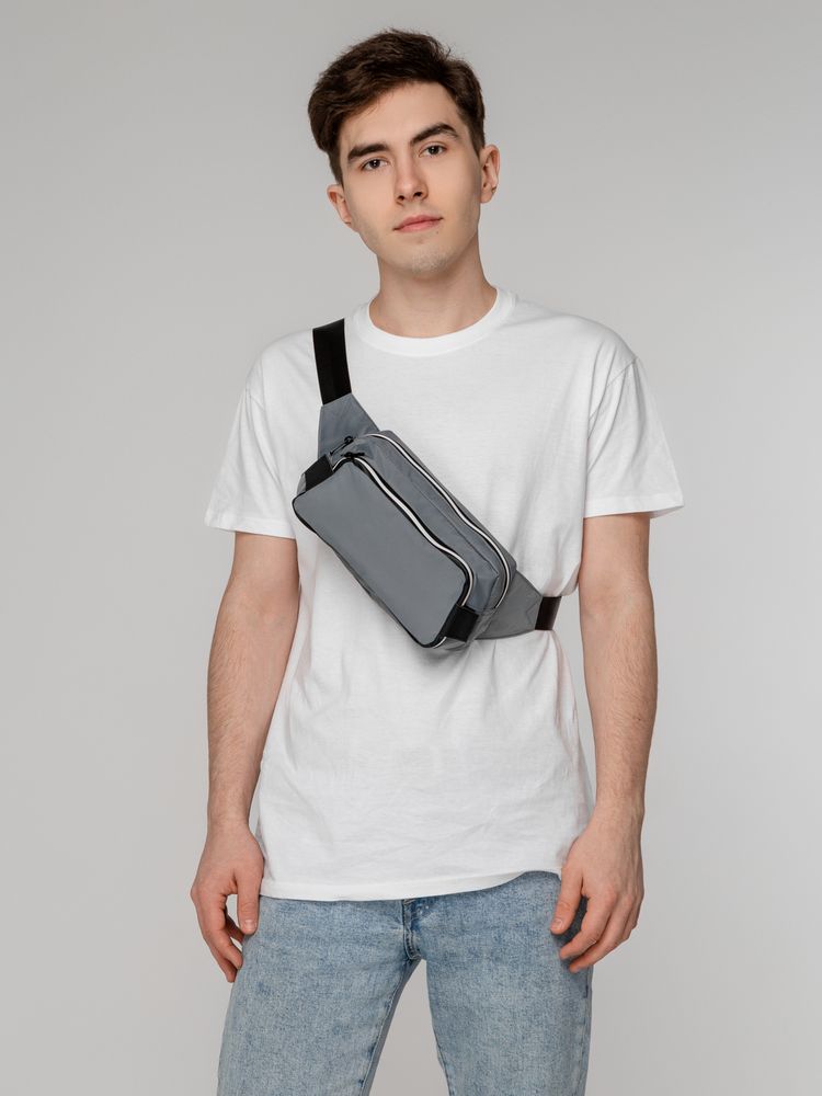 Поясная сумка Tabby, серая — изображение 10