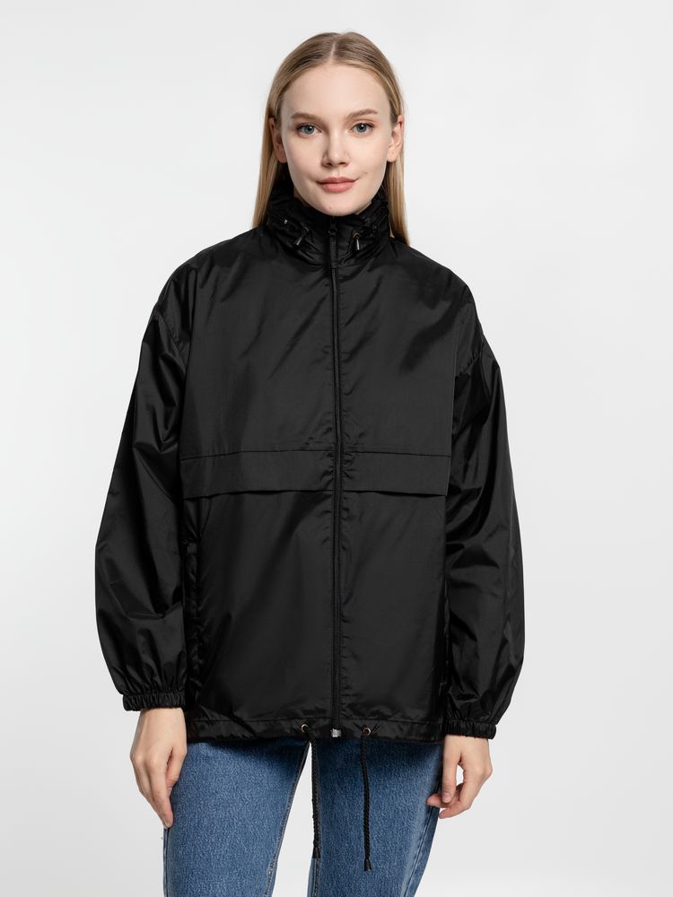 Ветровка из нейлона Surf 210, черная — изображение 8