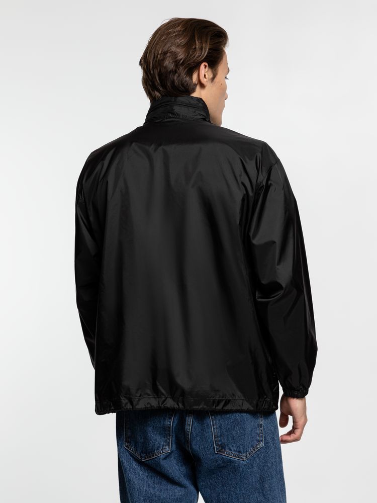 Ветровка из нейлона Surf 210, черная — изображение 13