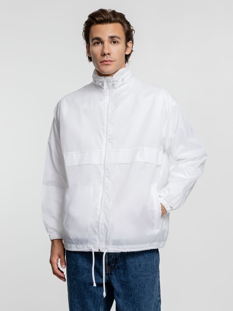 Ветровка из нейлона Surf 210, белая — изображение 8