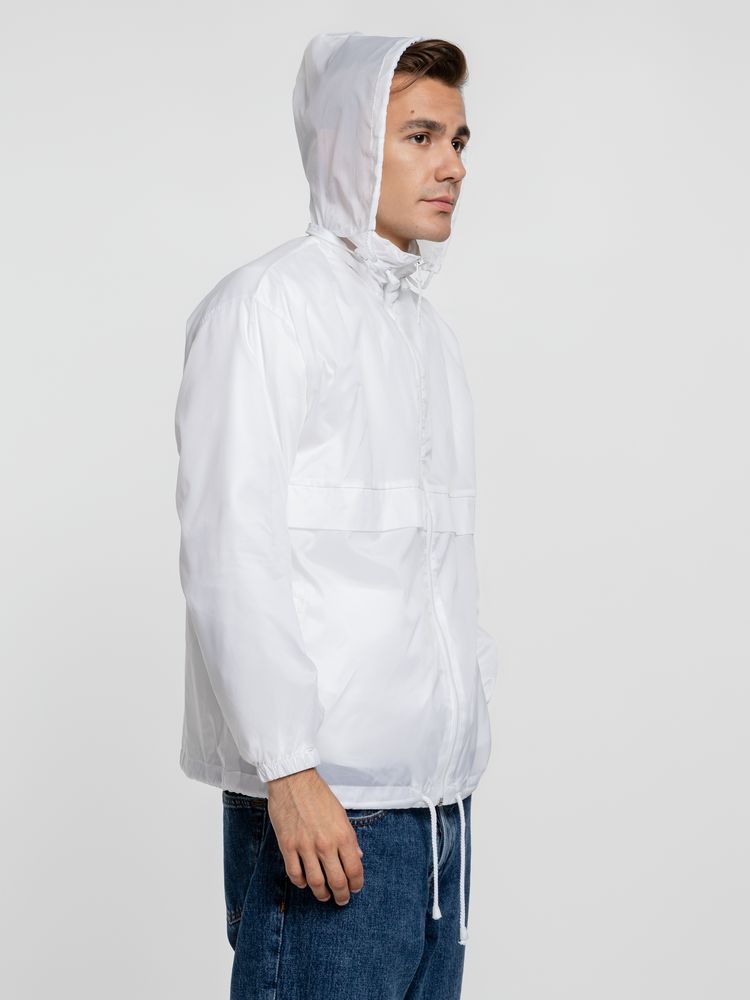 Ветровка из нейлона Surf 210, белая — изображение 9