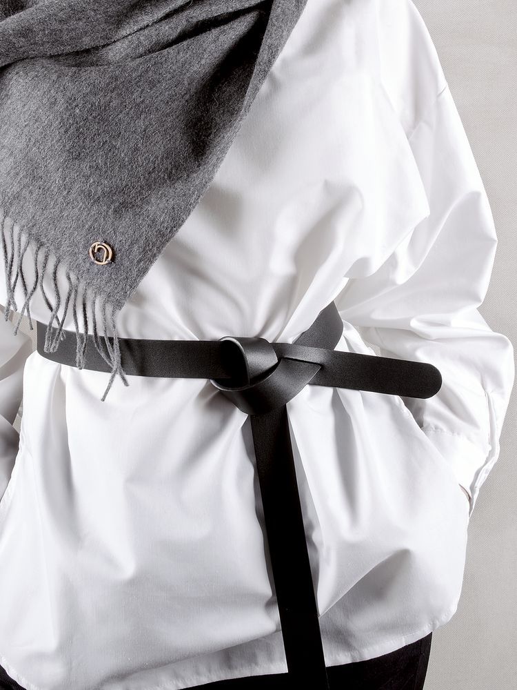 Ремень Romance, черный — изображение 11