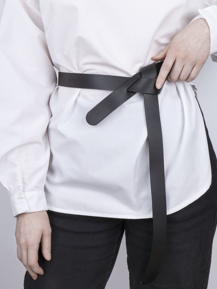 Ремень Romance, черный — изображение 13