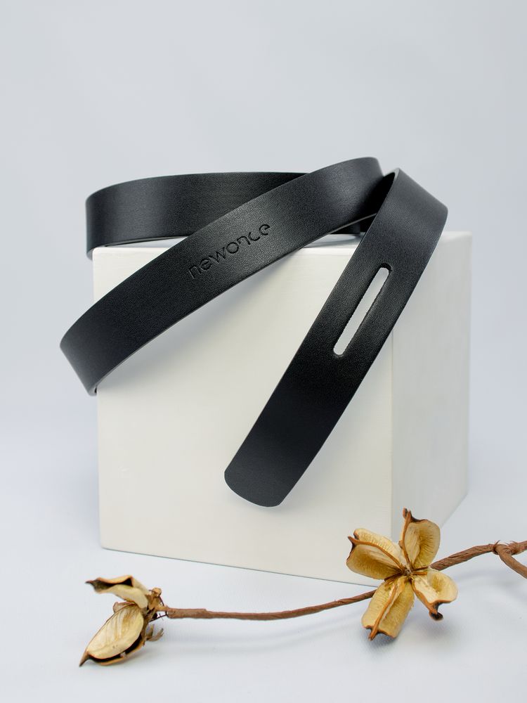 Ремень Romance, черный — изображение 5