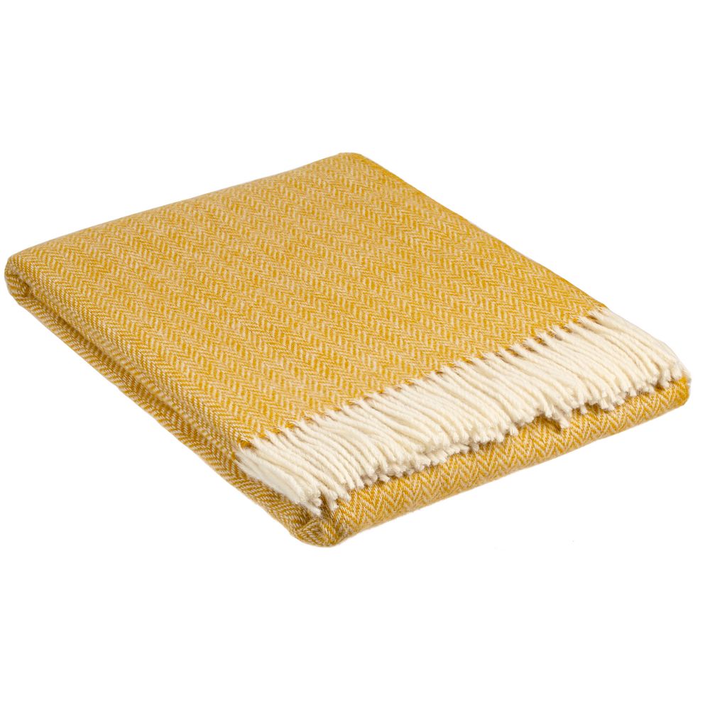 Плед Bilbo, горчичный — изображение 3