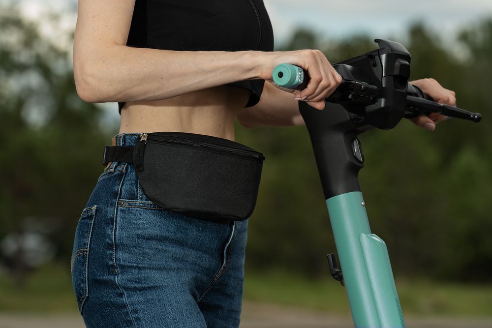 Поясная сумка Handy Dandy, черная — изображение 8