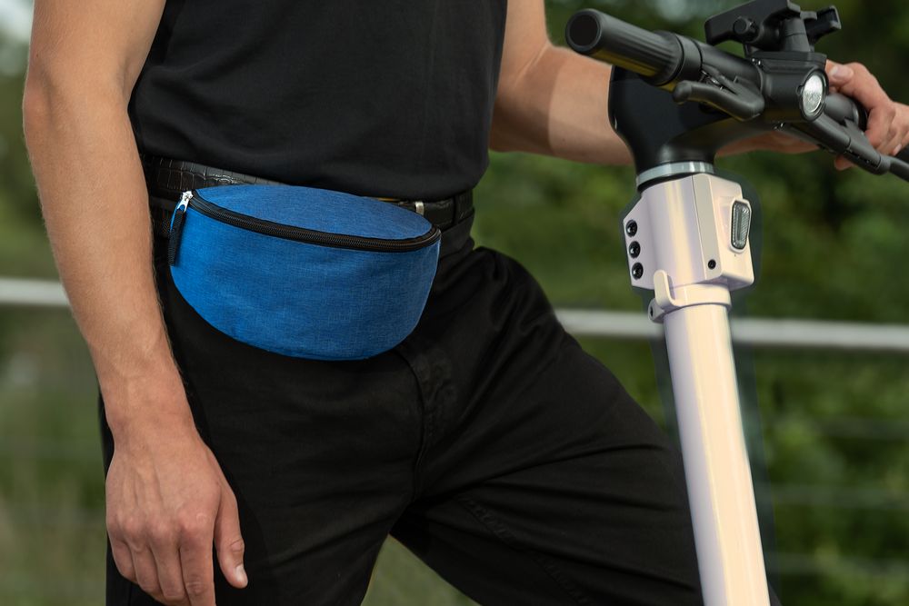 Поясная сумка Handy Dandy, ярко-синяя — изображение 5