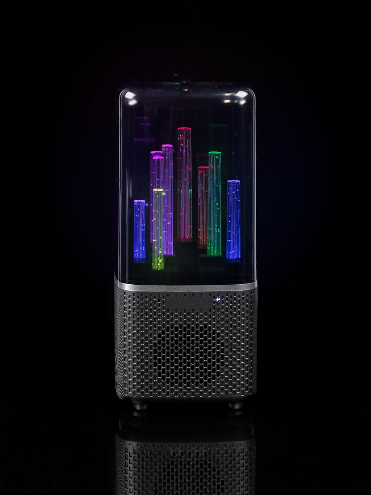 Беспроводная колонка с подсветкой citySound, черная — изображение 12