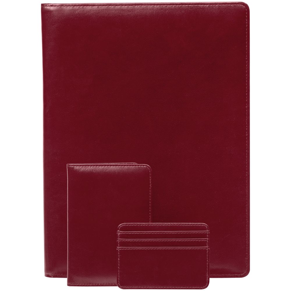 Чехол для карт Signature, бордовый — изображение 5