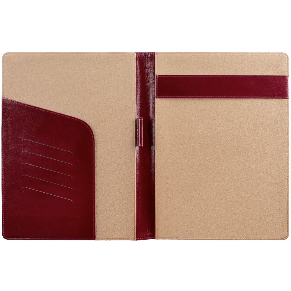 Папка для конференций Signature, бордовая — изображение 4