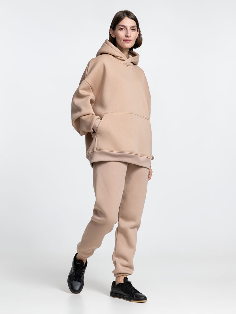 Худи Kulonga Oversize, бежевое — изображение 10