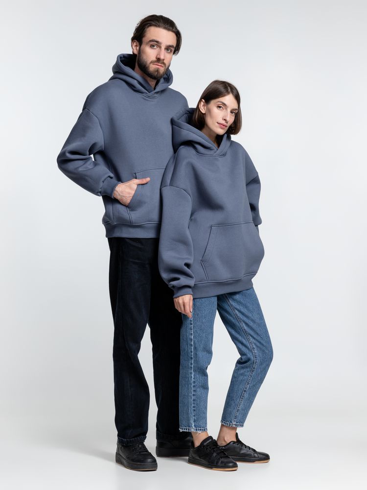 Худи Kulonga Oversize, темно-серое — изображение 14