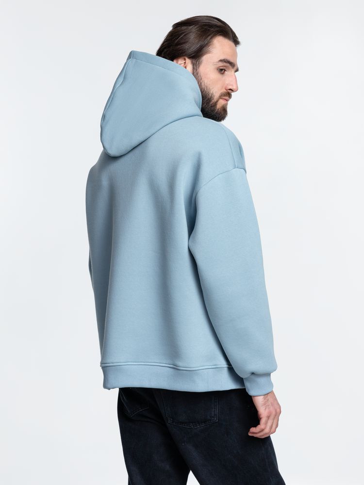 Худи Kulonga Oversize, серо-голубое — изображение 13