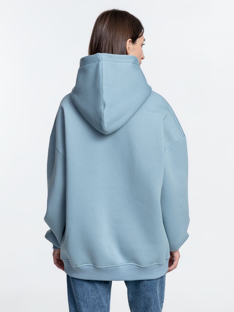 Худи Kulonga Oversize, серо-голубое — изображение 8