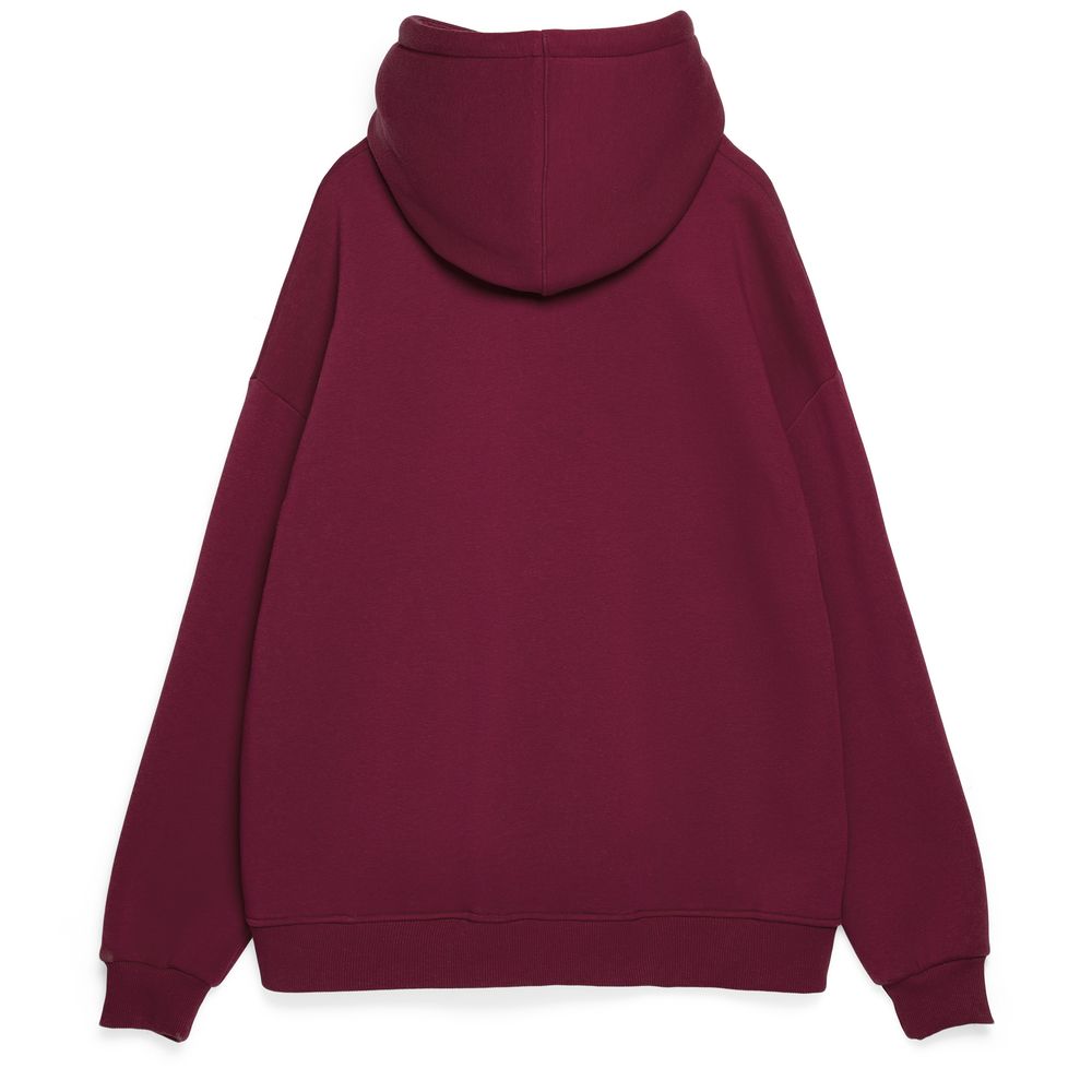 Худи Kulonga Oversize, бордовое — изображение 4